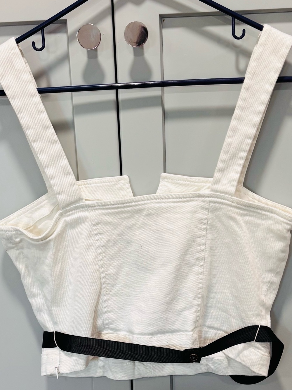 Anthropologie Maeve Structured Corset Top Size 8 Sold out Online - Picture 4 of 9